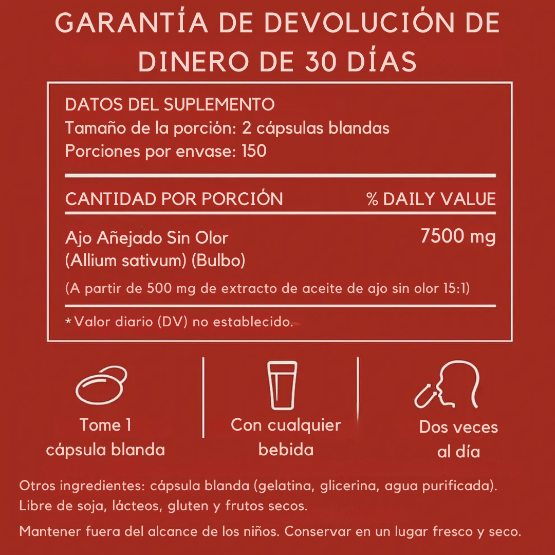 Boranel™ | Ajo añejado para un corazón más fuerte