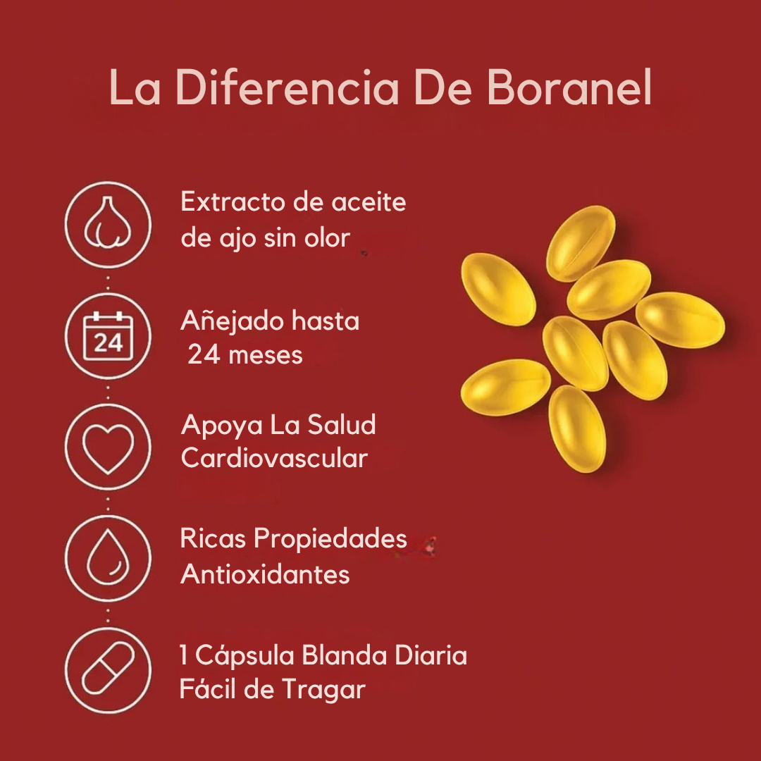 Boranel™ | Ajo añejado para un corazón más fuerte