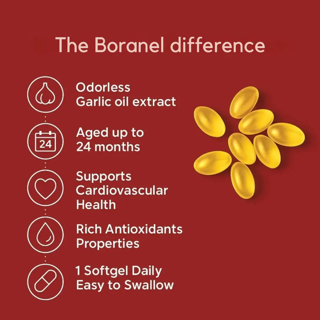 Boranel™ | Aged Garlic Power for a Stronger Heart