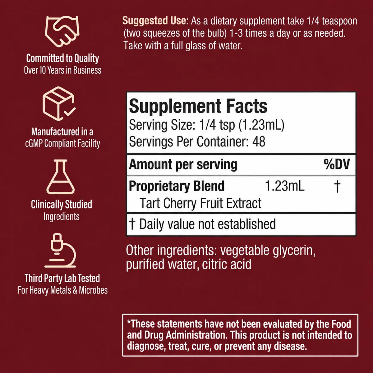 Tart Cherry - Uric Acid Balance