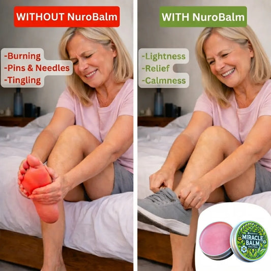 NuroBalm | Relieves burning and tingling neuropathic pain in the feet in just 14 days