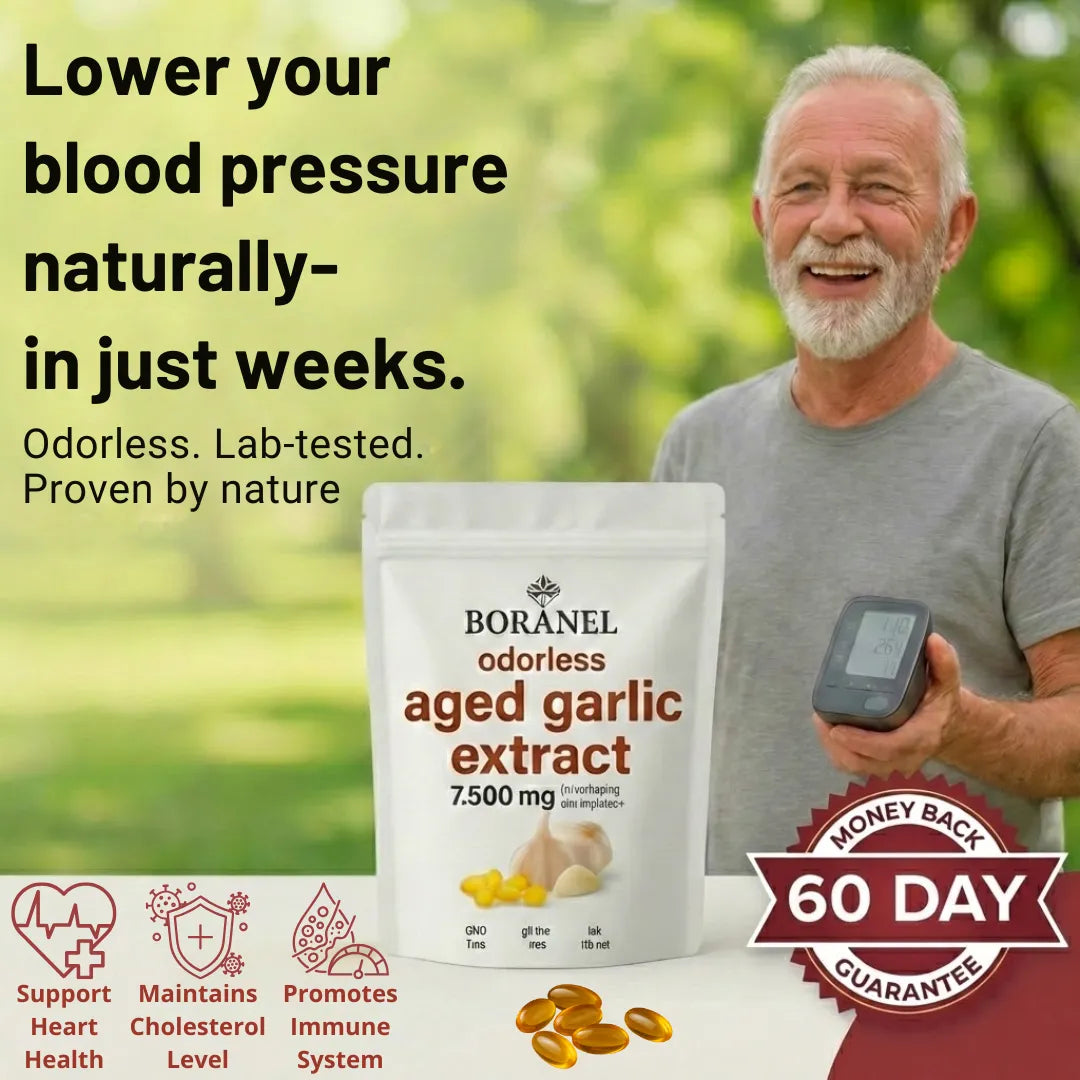 Boranel™ | Aged Garlic Power for a Stronger Heart