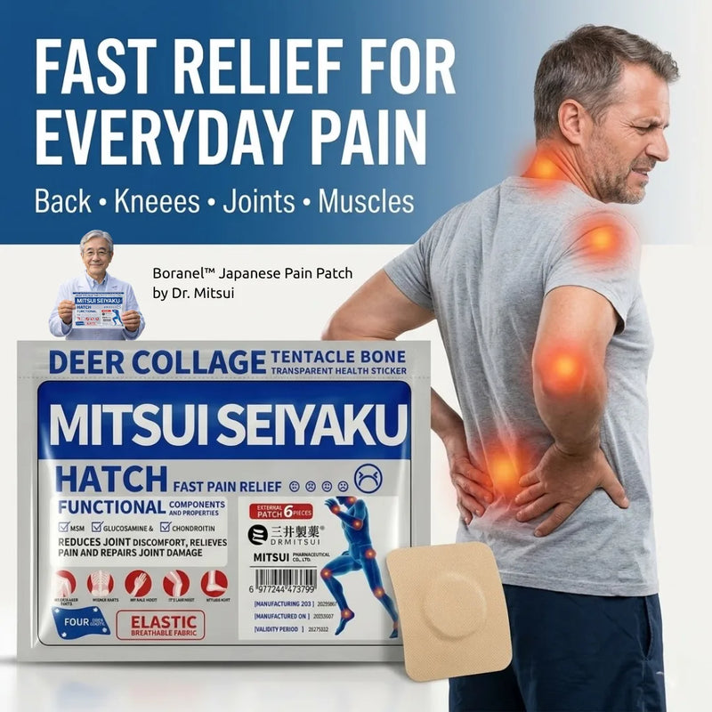 <p>Get Dr. Mitsui Pain Relief patches today with up to 60% off limited time only!</p>