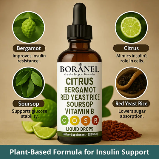 Boranel™ Metabolic Drops | Naturally Fix Insulin Resistance in Just Weeks