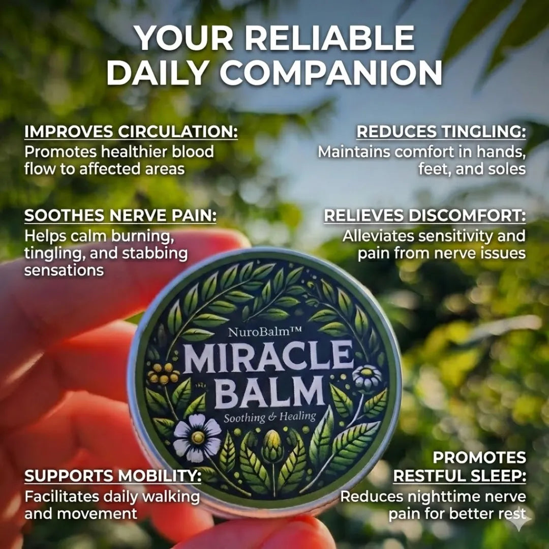 NuroBalm | Relieves burning and tingling neuropathic pain in the feet in just 14 days