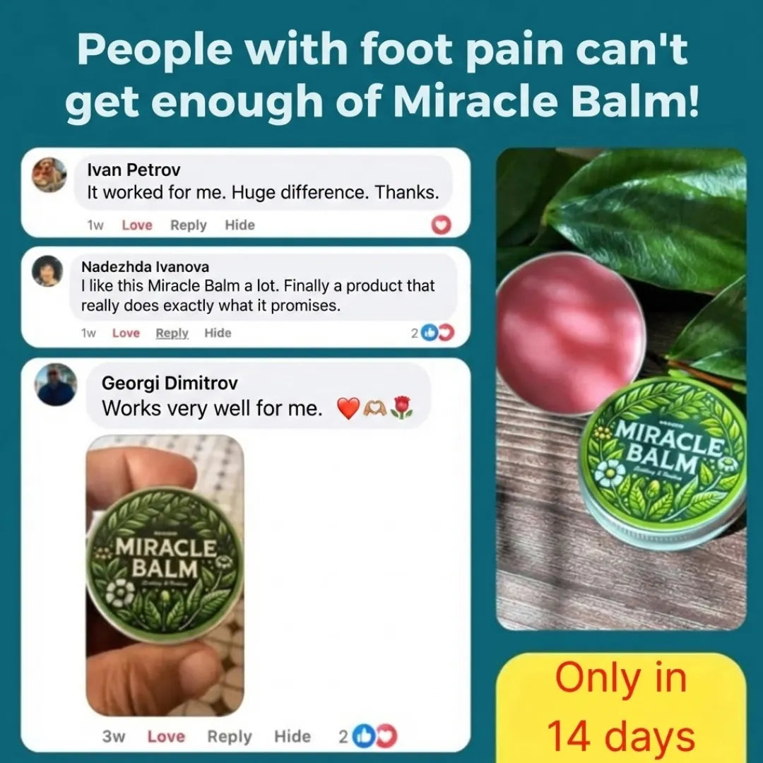 NuroBalm | Relieves burning and tingling neuropathic pain in the feet in just 14 days