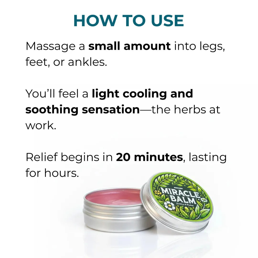 NuroBalm | Relieves burning and tingling neuropathic pain in the feet in just 14 days