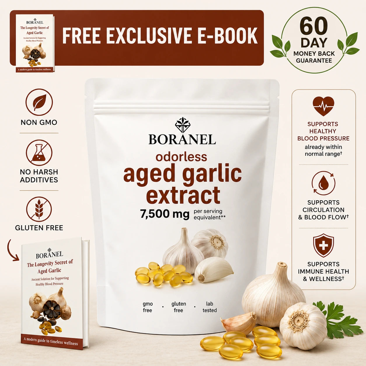 Boranel™ | Aged Garlic Power for a Stronger Heart