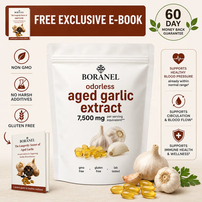 Boranel™ | Aged Garlic Power for a Stronger Heart