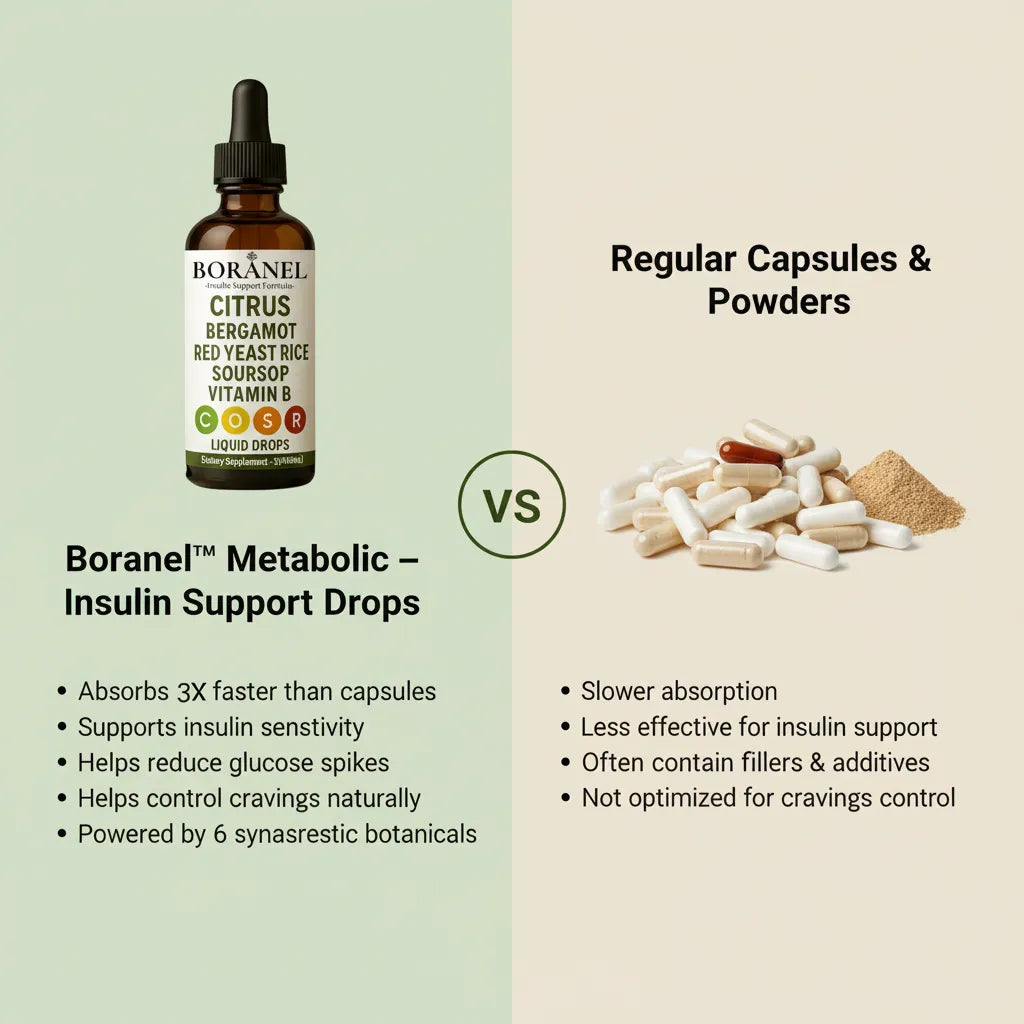 Boranel™ Metabolic Drops | Naturally Fix Insulin Resistance in Just Weeks